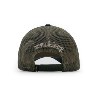 Wankbay Trucker Hat Plastisol Explore Life Full Green
