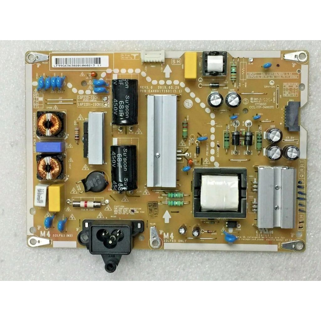 PSU LG 32LF595 D แหล่งจ่ายไฟ PSU led tv LG 32LF595D