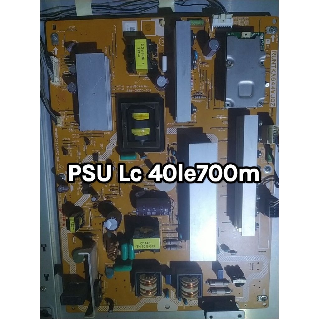 Sharp Lc 40le700m ทีวี PSU ปกติและรับประกัน