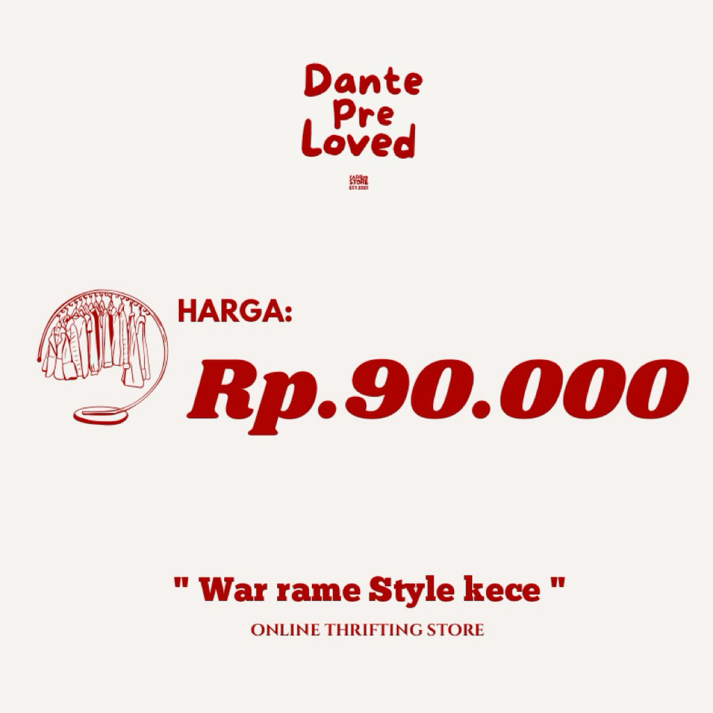 ราคา Rp. 90,000 WAR LIVE REQUEST