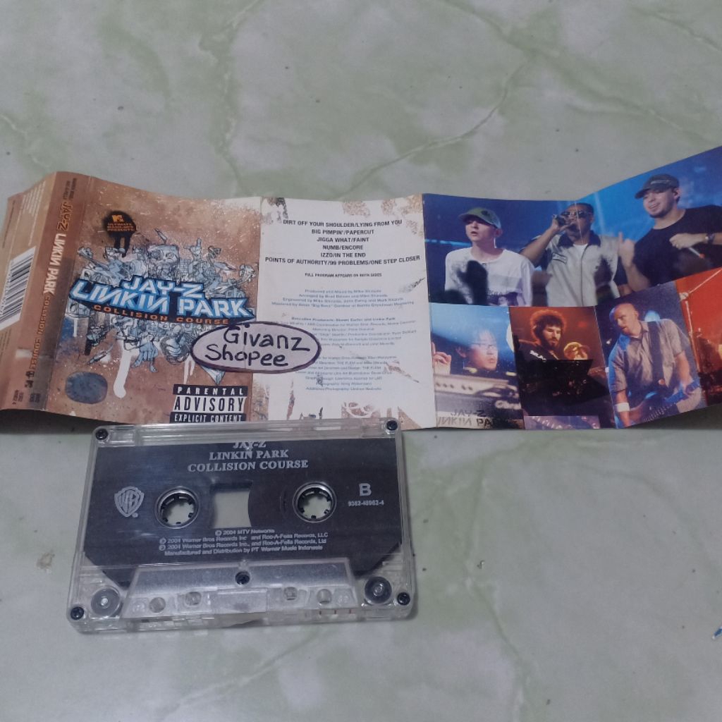 LINKIN PARK JAY-Z เทปคาสเซ็ท - คอร์สเรียนชน