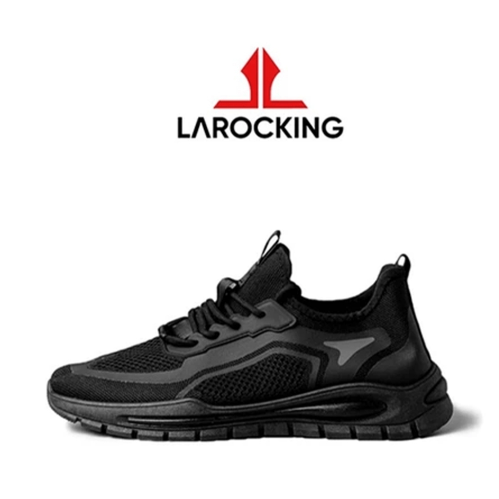 รองเท้าผ้าใบ Larocking Eclipse - สีดําล้วน | รองเท้ากีฬายิมวิ่งสําหรับผู้ชายและผู้หญิง