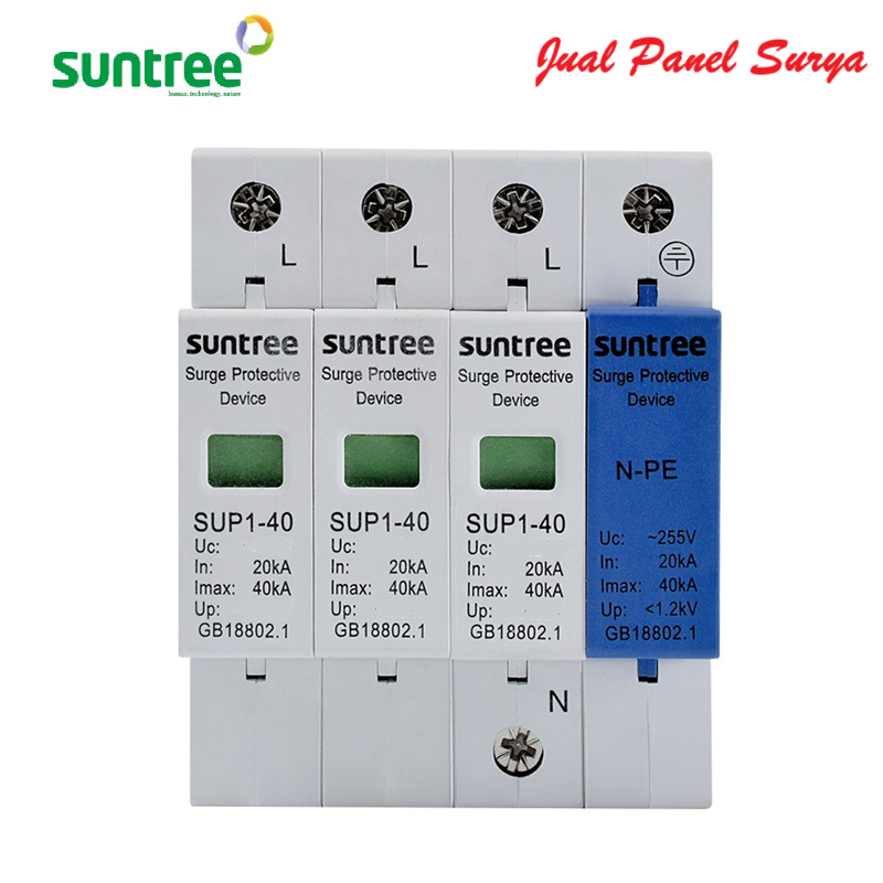 SUNTREE AC SPD 3P+N-PE 385V 40kA SUP1-40