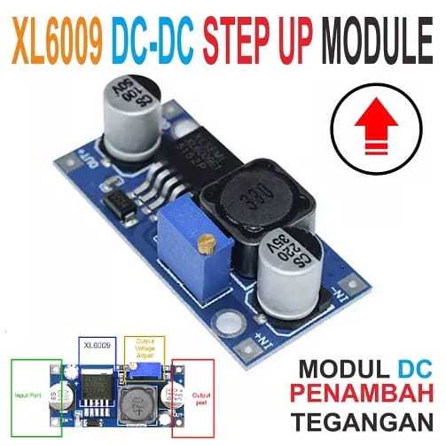 XL6009 Step Up เฉพาะ DC-DC 4A โมดูลปรับได้ DC XL-6009
