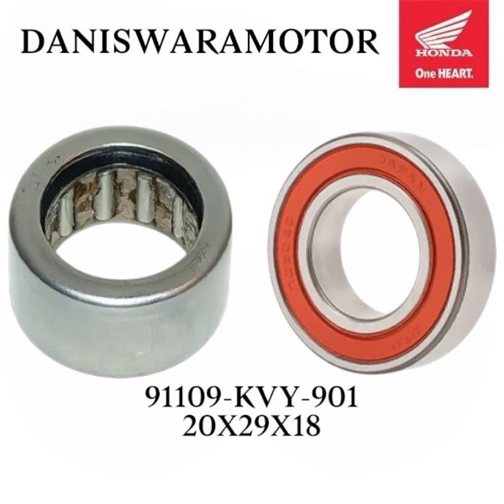 KLAR LAHER BEARING BAMBOO 20X29X18 91109-KVY-901 HONDA AM