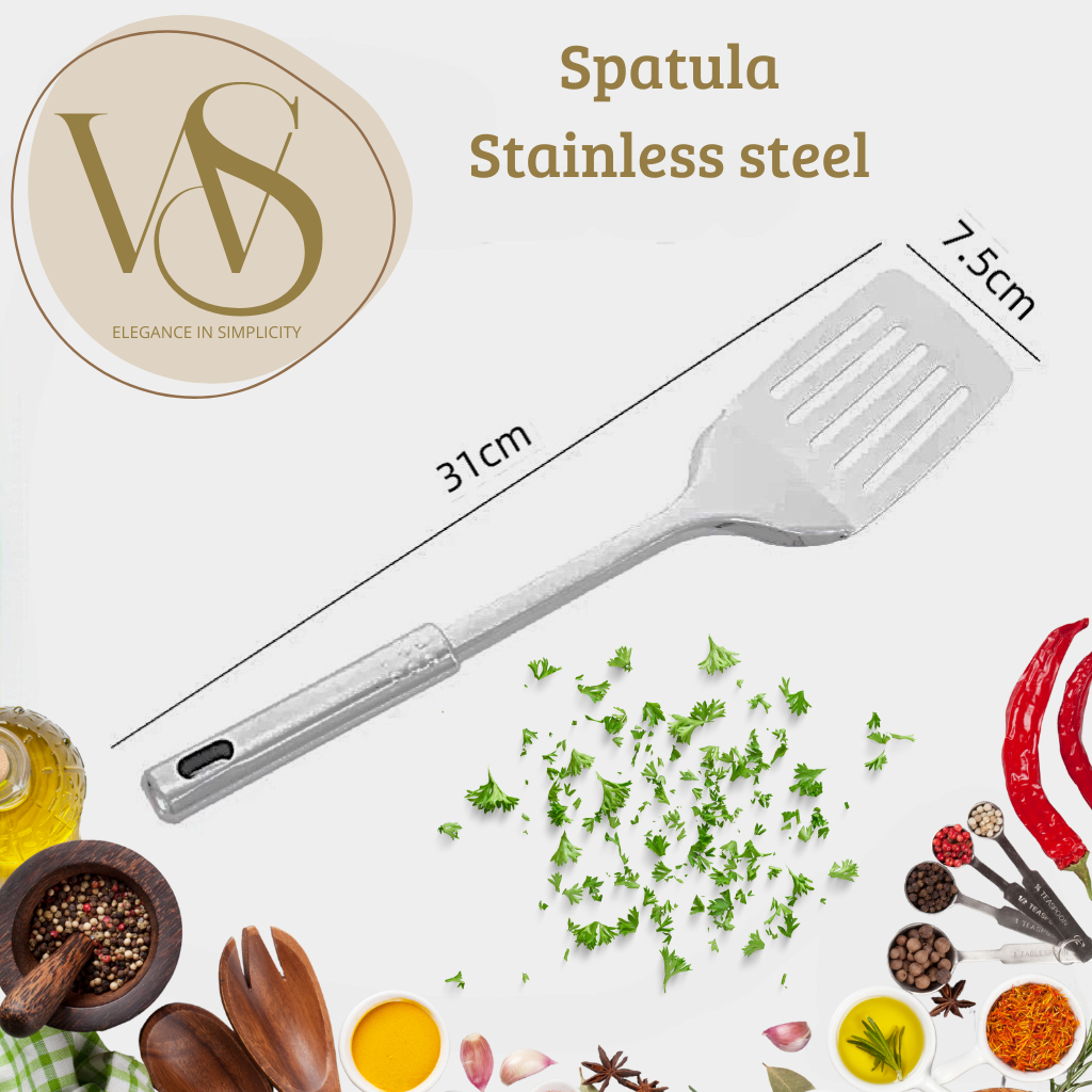 STAINLESS STEEL SPATULA / FRYING SPATULA