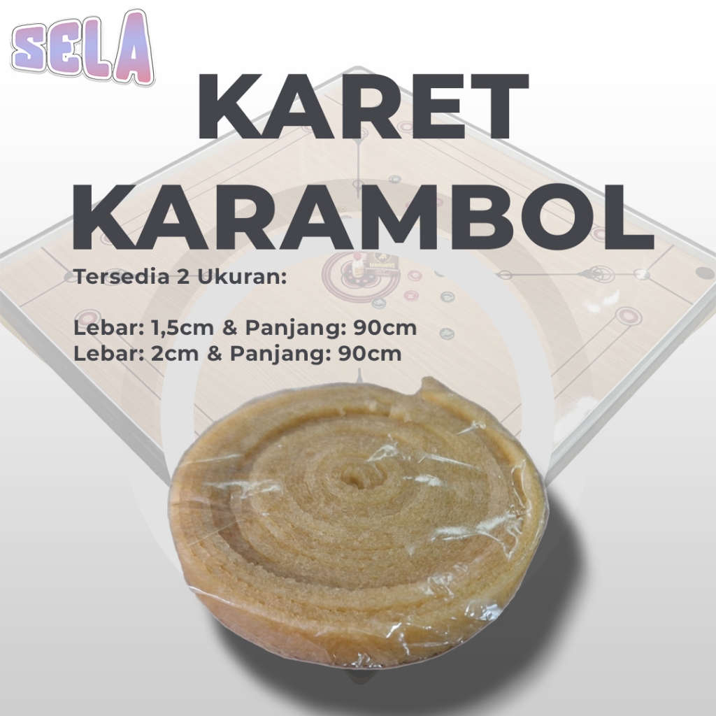 ยาง carom T 2.5ml P 90cm W 1.5/2/2.5cm