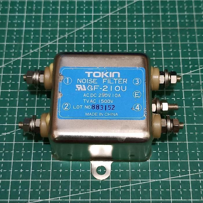 TOKIN GF-21 OU ตัวกรองเสียงรบกวน GF-21OU 10A 250V AC/DC