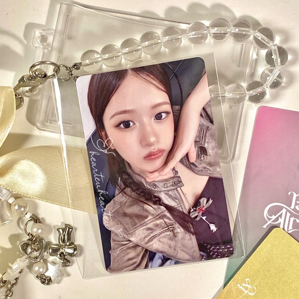 Hearteuhearteu [OFFICIAL] IVE Be Alright Photocard Ahn Yujin จาก POB A!SMART, Allshop Lucky Draw, So