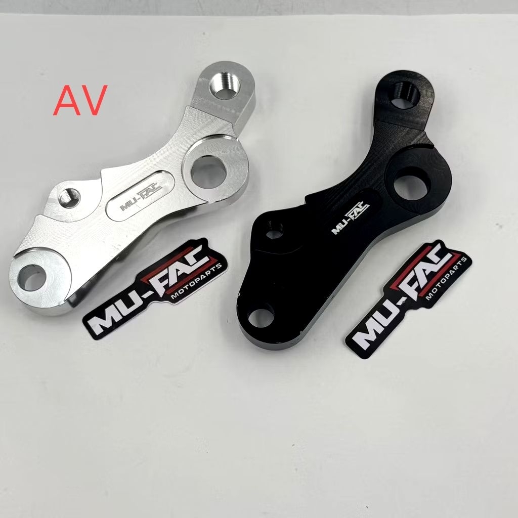 MUFAC มาตรฐาน 1 ลูกสูบ Caliper Bracket สําหรับ Yamaha Mio Sporty 5TL รถจักรยานยนต์ขนาด 260 มม.CNC อล