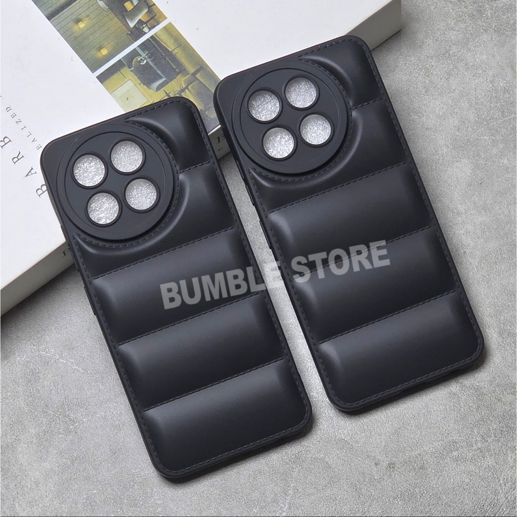 Tecno Spark 30 Pro Case 3D Jacket Design Case / Macaron Black Case Pillow Motif Tecno Spark 30 Pro