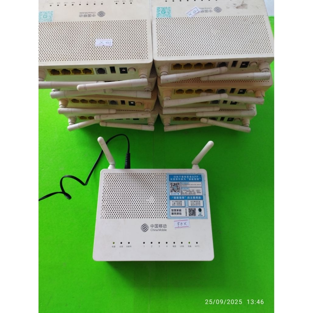 CHINA MOBILE H1s-3 GPON ONU เราเตอร์ไร้สาย