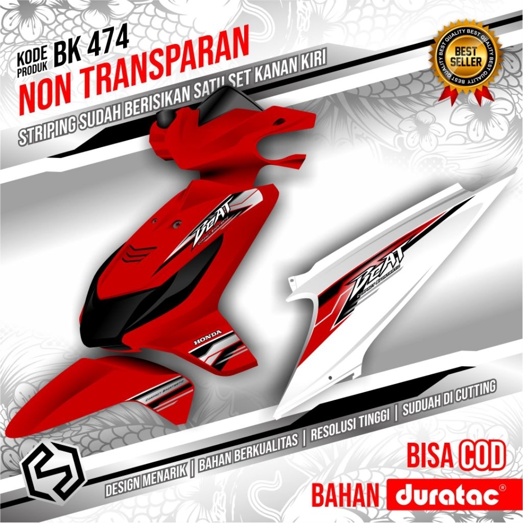 Thailand beat คาร์บูเรเตอร์ Variation Striping Bk 473/481