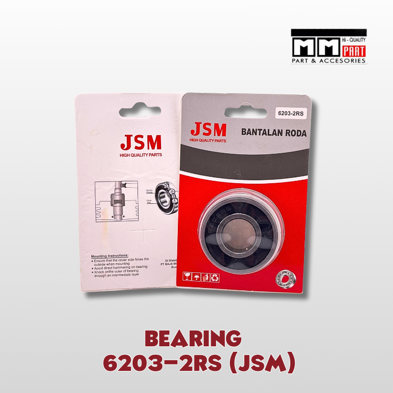 การแบก 6203 2RS JSM [RETAIL] - แบร์ริ่ง LAKER JSM 6203-2RS