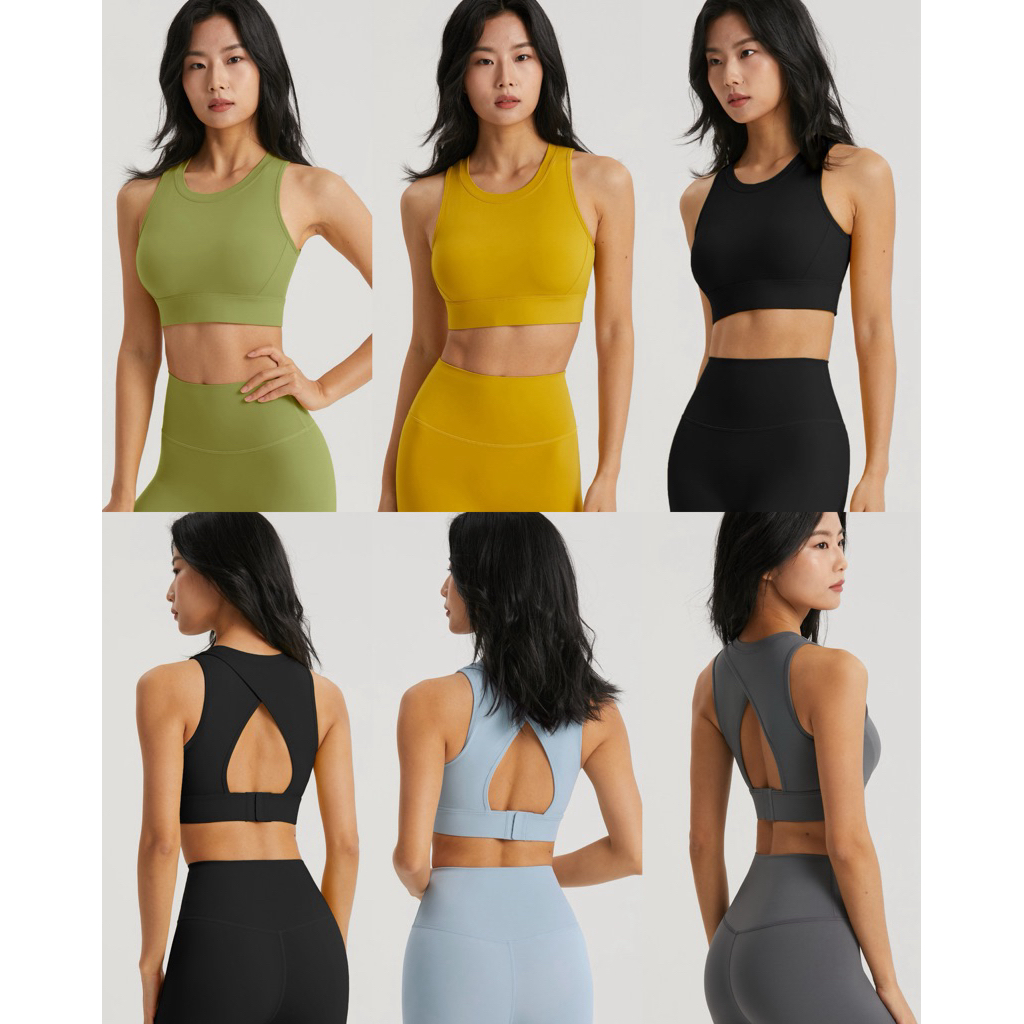 CN1007-WX1520 BASIC SPORT BRA TOP WEAR ACTIVE WEAR นําเข้าจีน TBW