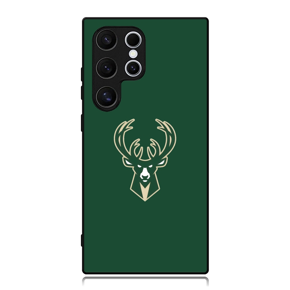 เคส Samsung S25 S24 S23 S22 S21 S20 S9 S8 S7 S6 Ultra Plus FE Edge Softcase Milwaukee Bucks