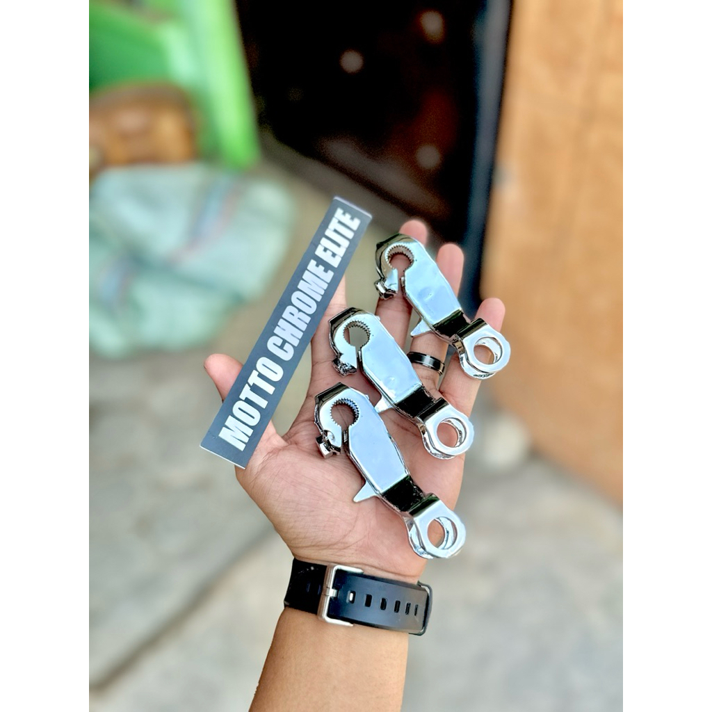 (ต้นฉบับ 100%) เบรคด้านหลังสูง LEVER CHROME CROME KRUM BEAT CARBON F1 FI POP VARIO 110 F1 FI 125 150