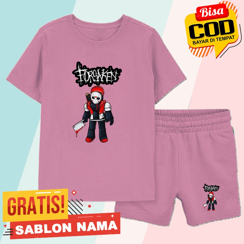 Forsaken Bucher Vanity Jason Kids ชุดเสื้อยืด / Forsaken Bucher Vanity Jason Boys & Girls Suit