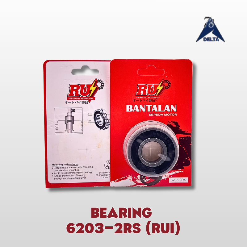 BEARING 6203-2RS RUI [RETAIL] - LAKER LAHER HONDA 6203 2RS