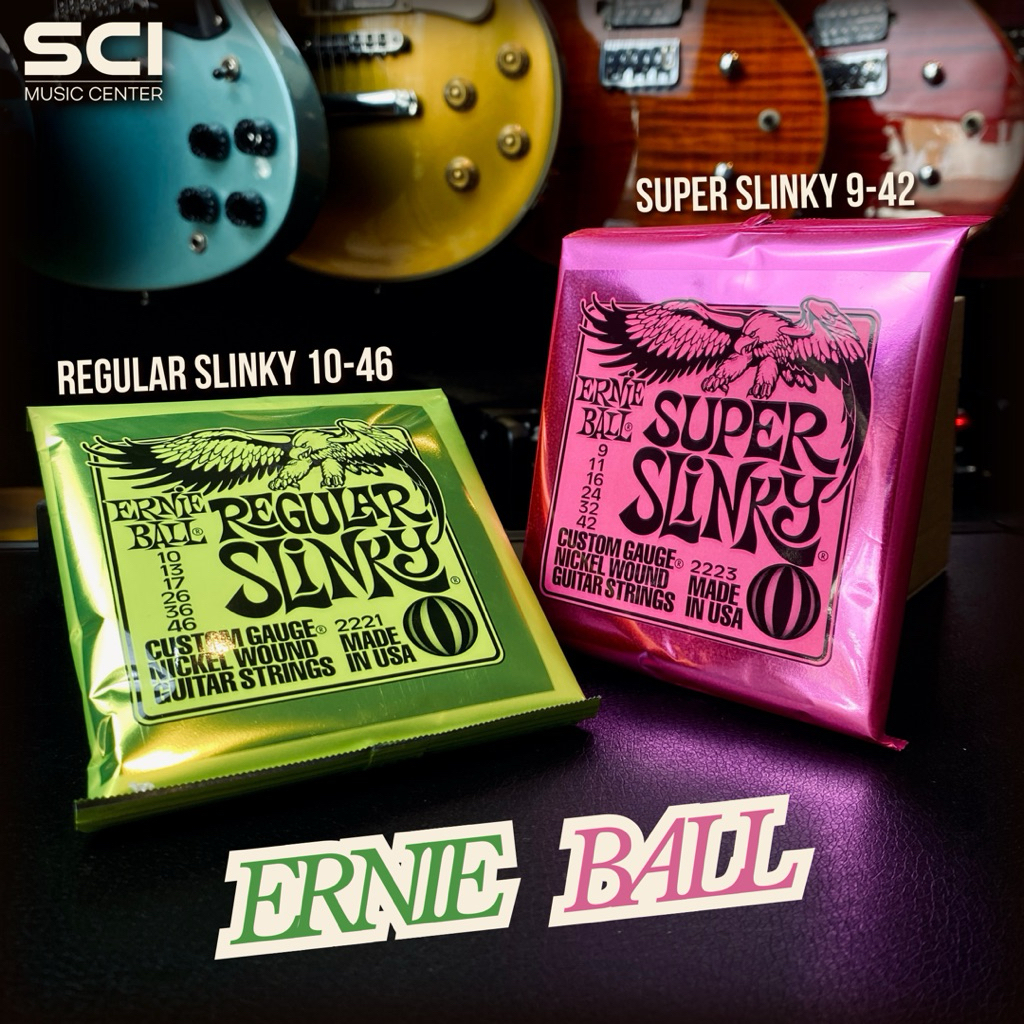 Ernie Ball Strings Regular Slinky 10-46 สายกีตาร์ไฟฟ้า