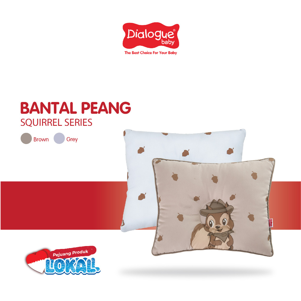 หมอน Dialogue Baby Squirrel Series