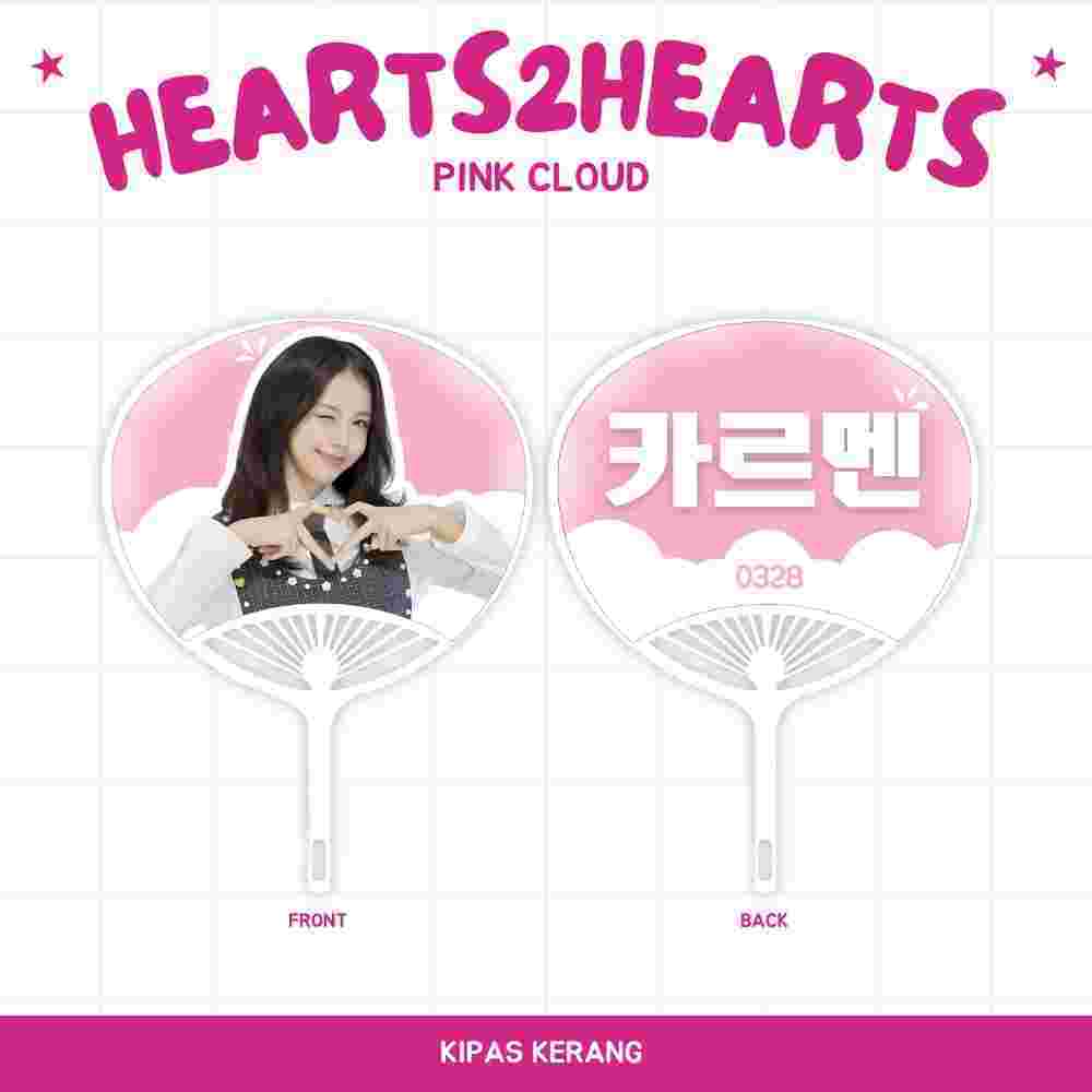 HEARTS2HEARTS SHELL UCHAIWA FAN IDOL KPOP UNOFFICIAL H2H CARMEN JIWOO YUHA ANA IAN YEON