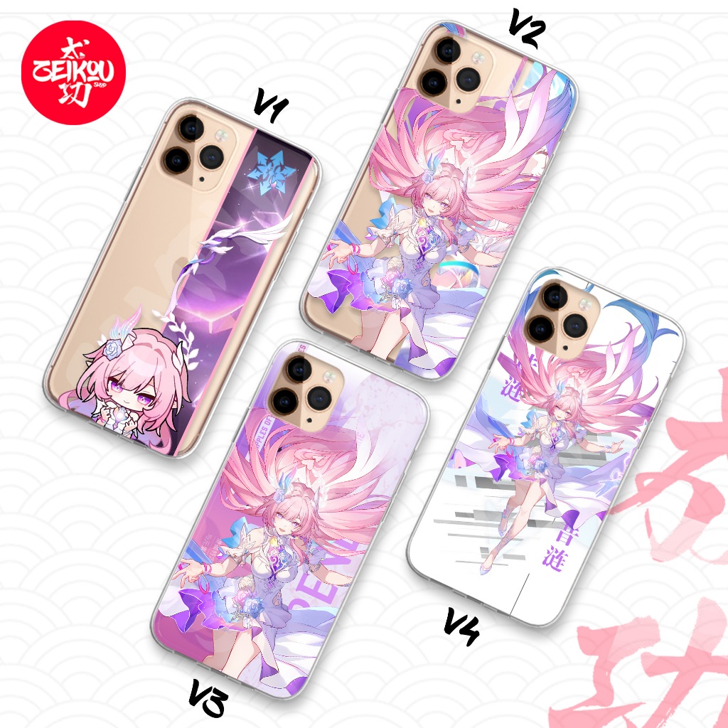 HP Premium Case Honkai Star Rail - Cyrene (Elysia) Collection สําหรับโทรศัพท์มือถือทุกประเภท