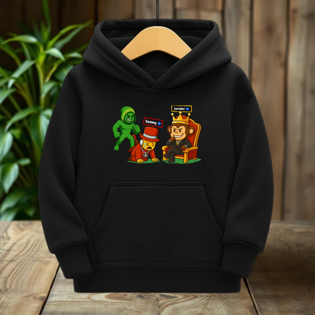 HOODIE SAMEMY VS JANDEL ROBLOX HOODIE สําหรับเด็กผู้ชายและเด็กผู้หญิง