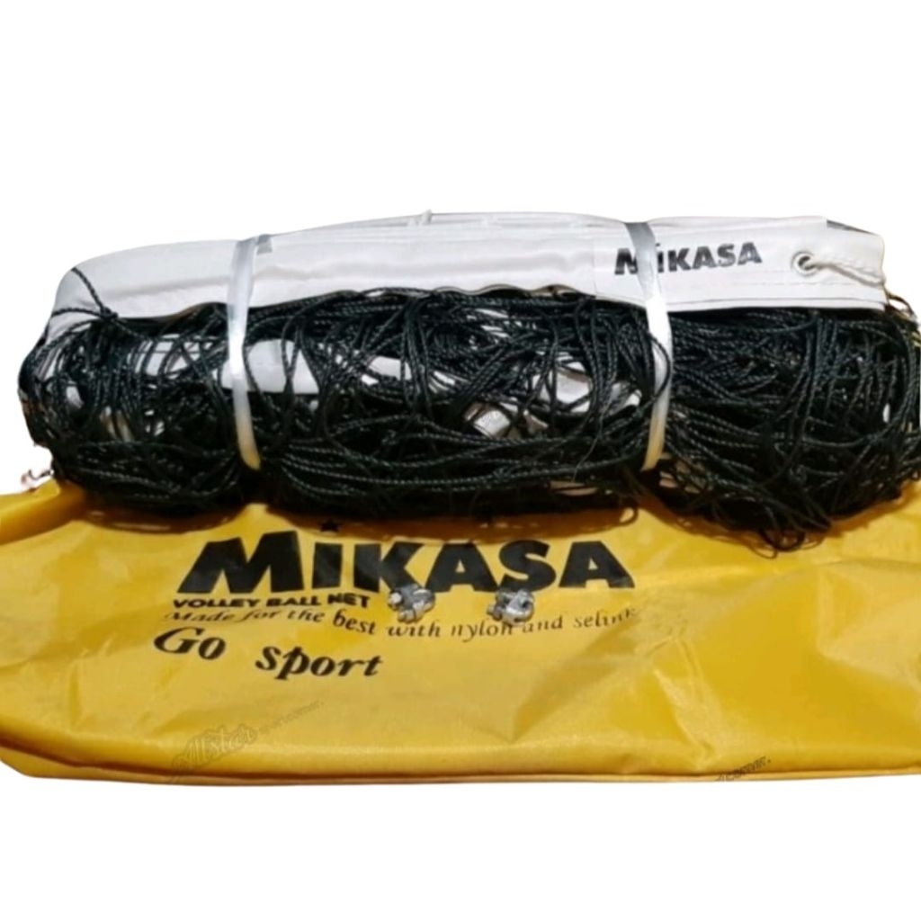 ตาข่ายวอลเลย์บอลวอลเลย์ volli net gosport gto ori net สลิงเหล็กแข็งแรง