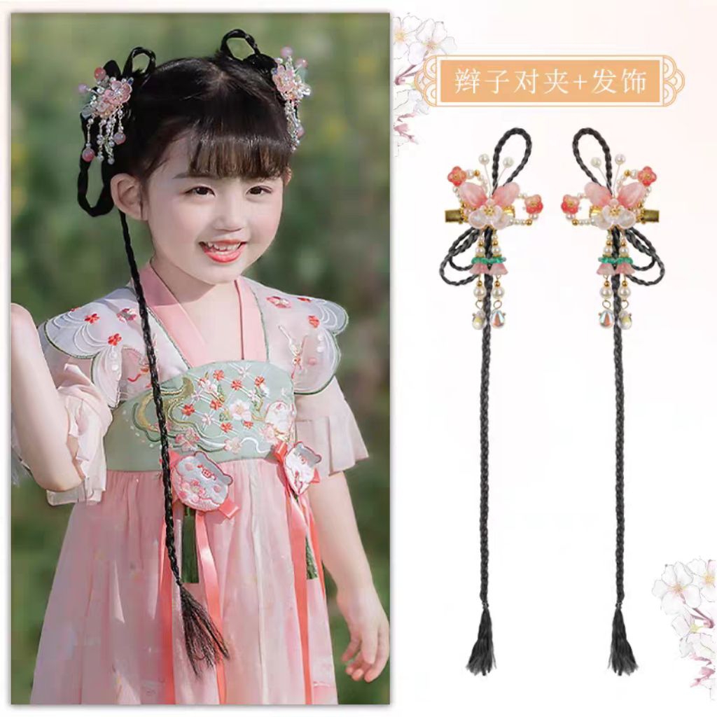 Qibao cheongsam ภาพจีน กิ๊บติดผมเด็ก ทุกขนาดสําหรับเด็กและผู้ใหญ่