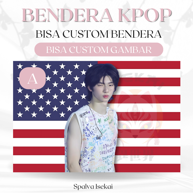 AMERICAN FLAG KPOP JUHOON CORTIS / โปสเตอร์ KPOP / KPOP FLAG Kim Juhoon / KPOP Tapestry / Tapestry K