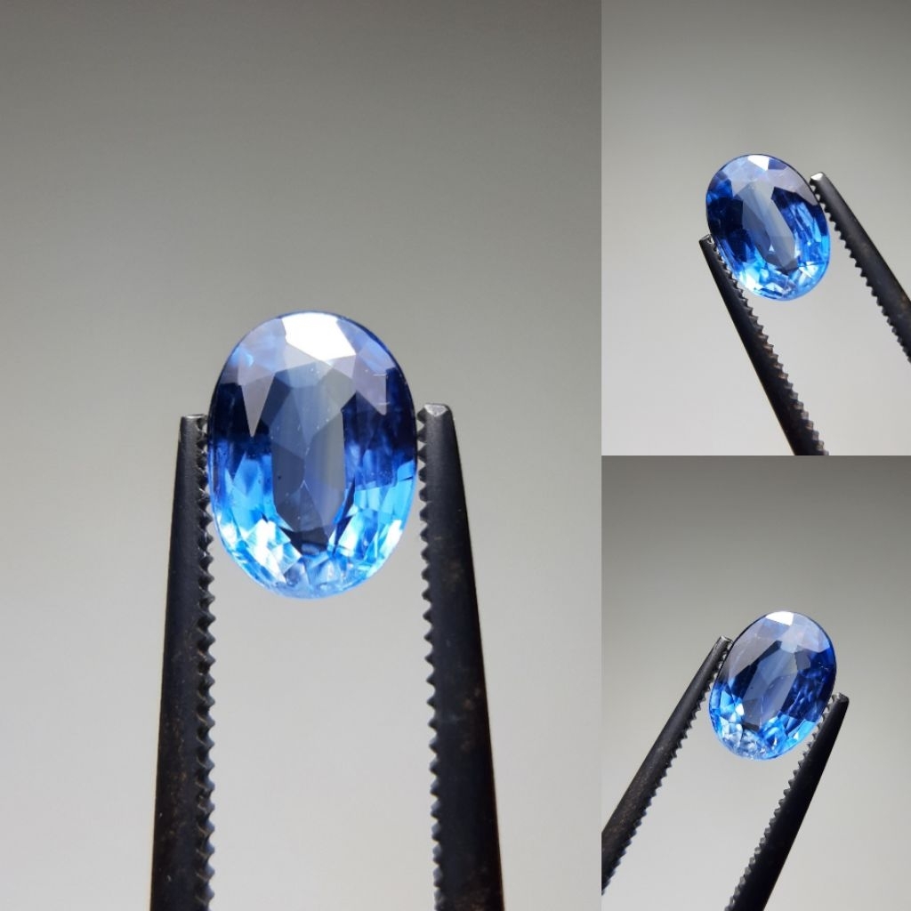 Natural Blue Kyanite Not Blue Sapphire เกือบคล้ายกับ Sapphire Sapphire Blue Stone Sapphire