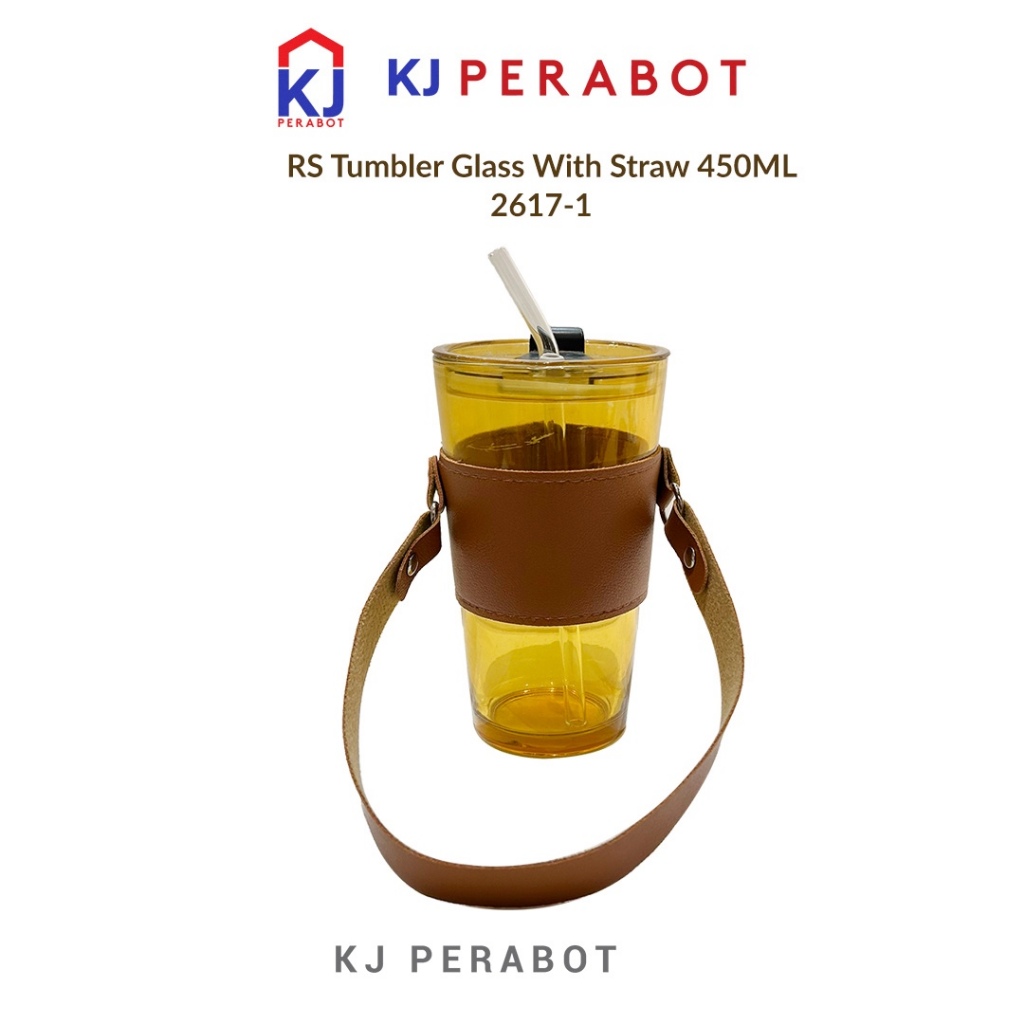 KJ Furniture - แก้ว RS พร้อมหลอด 450ML
