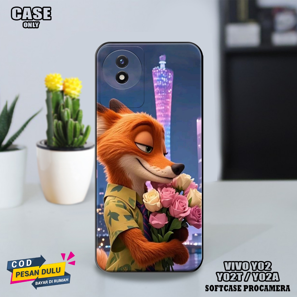 เคส VIVO Y02 / Y02A / Y02T ( KRTN ) VIVO Y02 / Y02A / Y02T Hp - เคส Hp - เคสล่าสุด - เคส Softcase - 