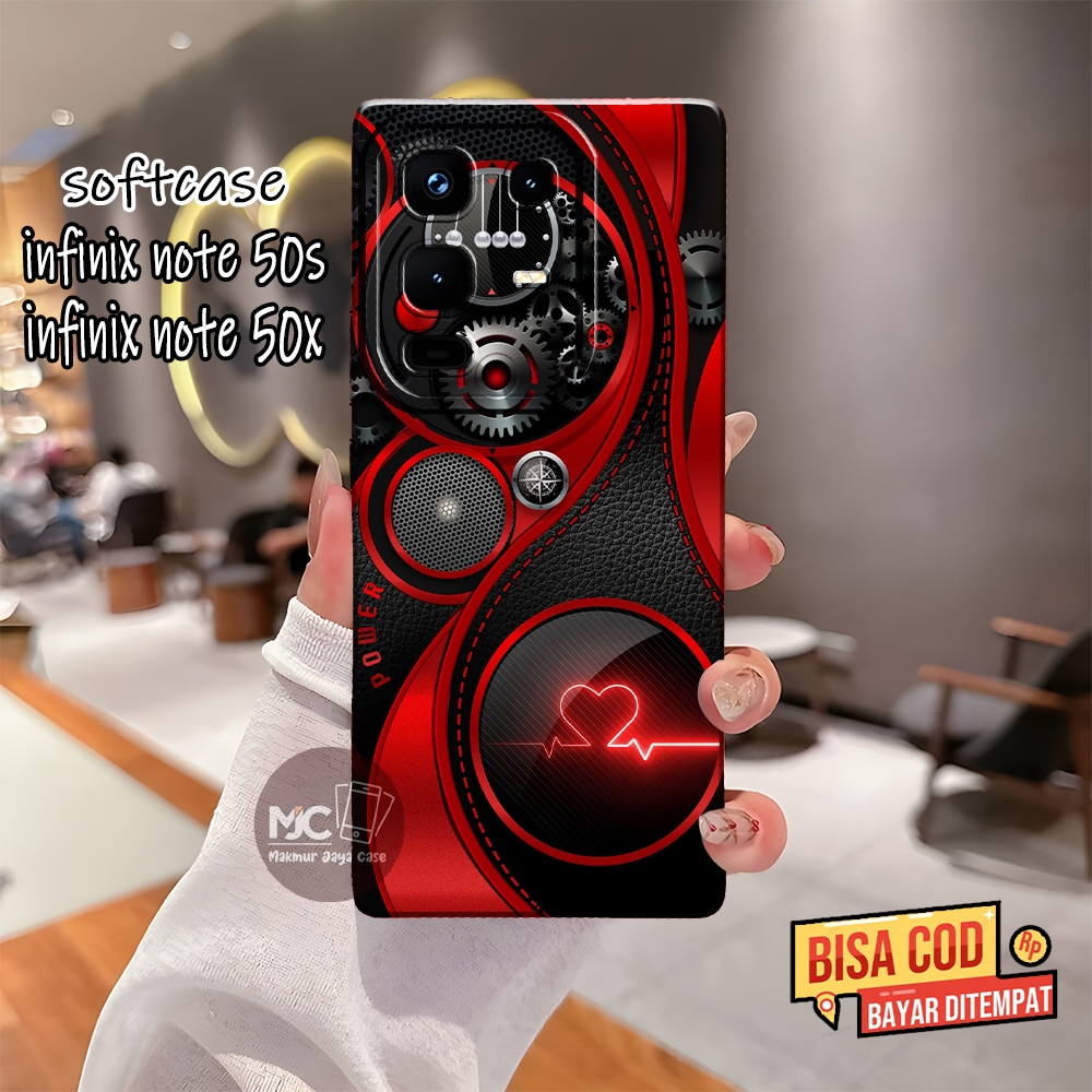 CASE INFINIX NOTE 50S NOTE 50X NOTE 50 NOTE 50 PRO LATEST - FASHION CASE - SOFTCASE PROCAMERA - MOTI