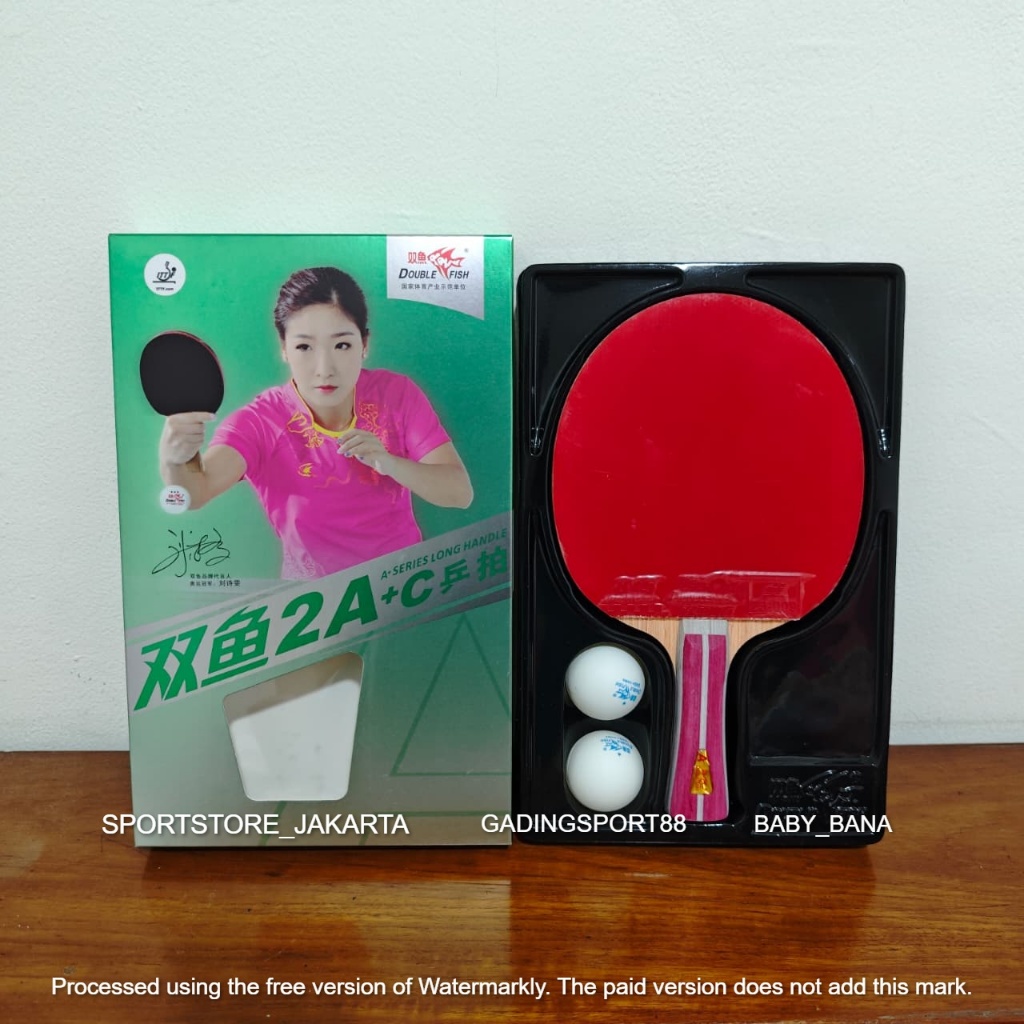 ไม้ปิงปอง ORIGINAL Double Fish 2A+ - ไม้ปิงปอง Double Fish 2A+ - Double Fish 2A+C ไม้ปิงปอง
