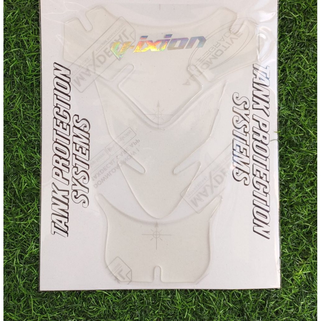 Universal Tank Pad Emblem สติกเกอร์นูน Protector Pad V-IXION รถจักรยานยนต์ถัง V-IXION