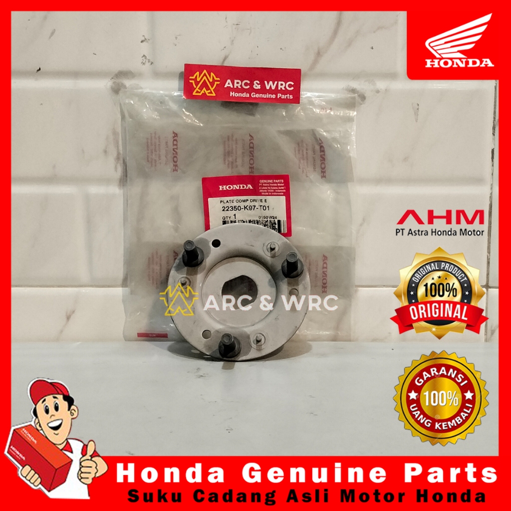 คลัทช์คู่สําหรับ Honda PCX ADV Stylo 150 160 Vario 125 150 160 eSP // 22350K97T01