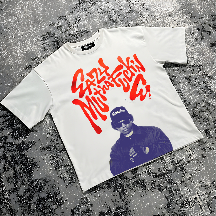 ชิลโมเด | เสื้อยืดแร็ปเปอร์ – Eazy-E NWA | เสื้อยืดแร็ปเปอร์ สินค้า ไม่จํากัดเพศ