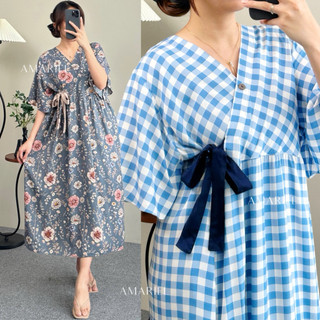 Amariel Kimmy Kimono Dress Daster Nyaman Bumil Busui Friendly