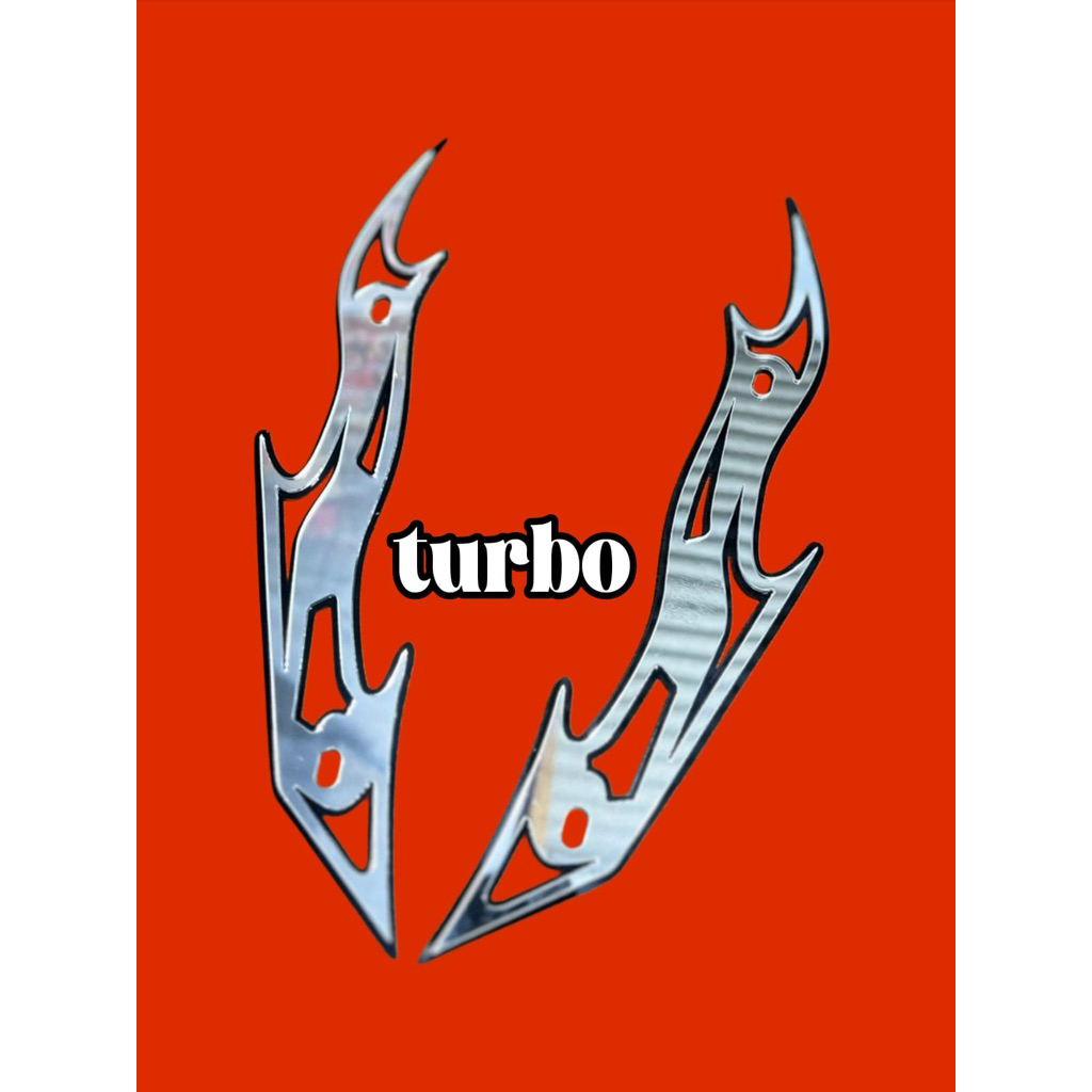 NMAX TURBO 2024 VISOR GARNISH - NEW NMAX GARNISH - OLD NMAX GARNISH NMAX TURBO VISOR SWEETENER ACRYL