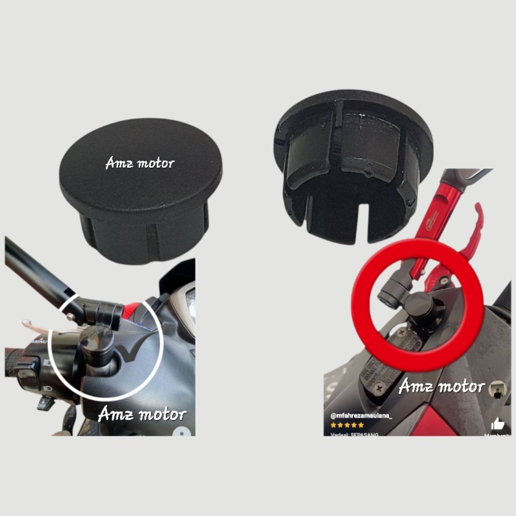 TOMOK MIRROR BOLT HOLE COVER/TOMOK V2/TOMOK V5/CIRCUIT/PRO CIRCUIT/RIZOMA/DUCATI ฯลฯ