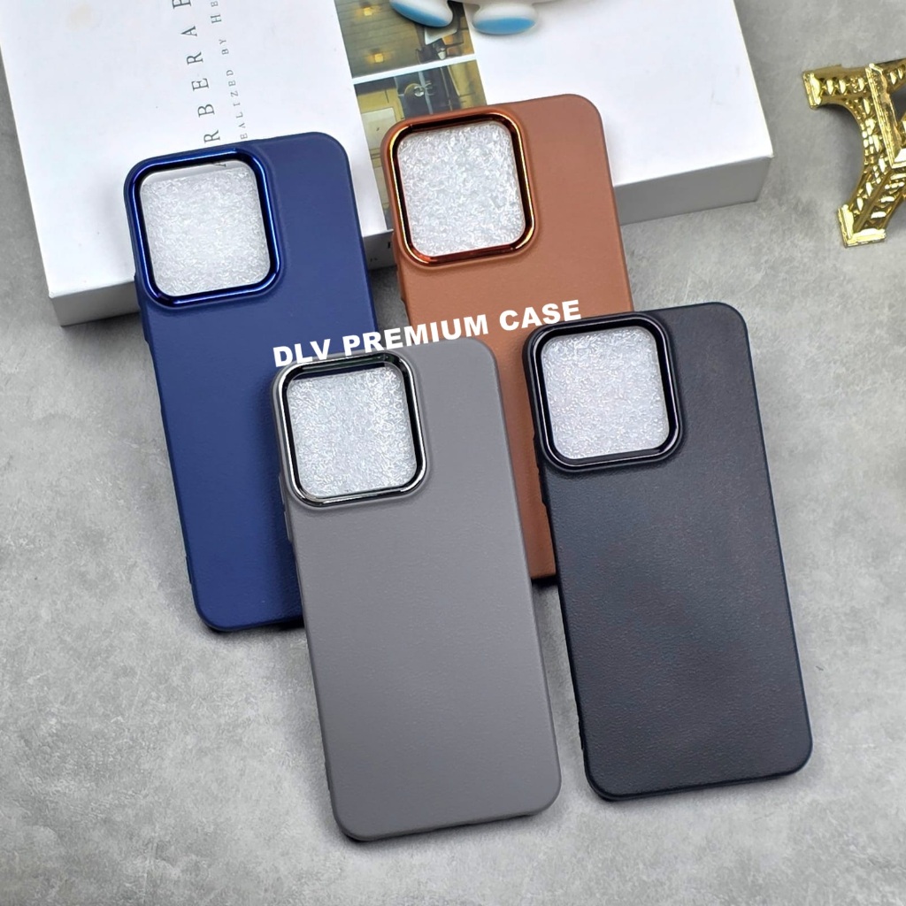 TECNO POVA 7 5G TECNO POVA 7 ULTRA SOFT CASE CASING HP LEATHER CHROME กล้อง TECNO POVA 7 5G TECNO PO