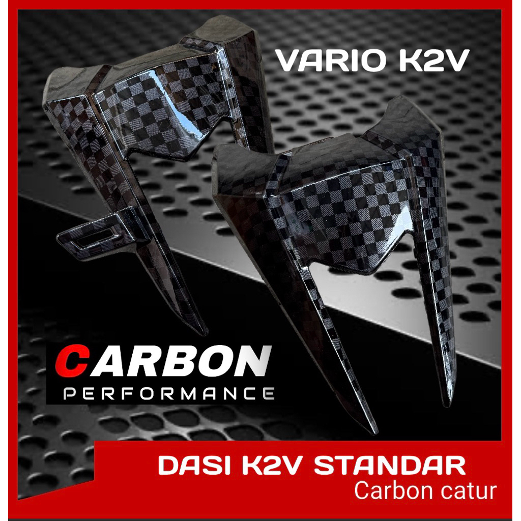 TIE VARIO 125 ใหม่ K2v CARBON CHESS - blind tie vario 125 new tie vario 125 ใหม่