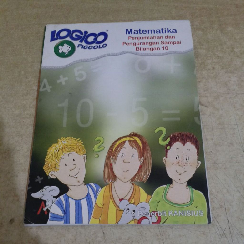 LOGICO PICCOLO หนังสือบวกและลบคณิตศาสตร์ 10