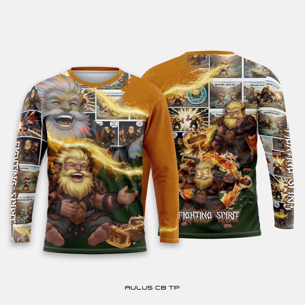 Aulus CB TP Premium 3R Mobile Legend Drifit Daily Jersey