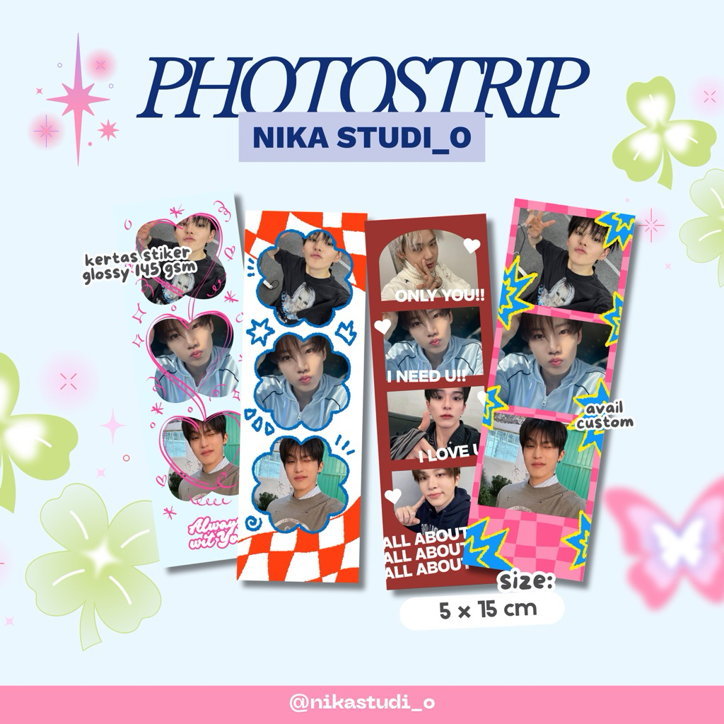 CUSTOM PHOTOSTRIP • PHOTOBOOTH