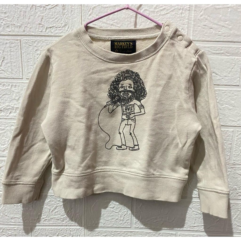 Crewneck Kids Maroon Big Firm 1-2 ปี LD64 P29