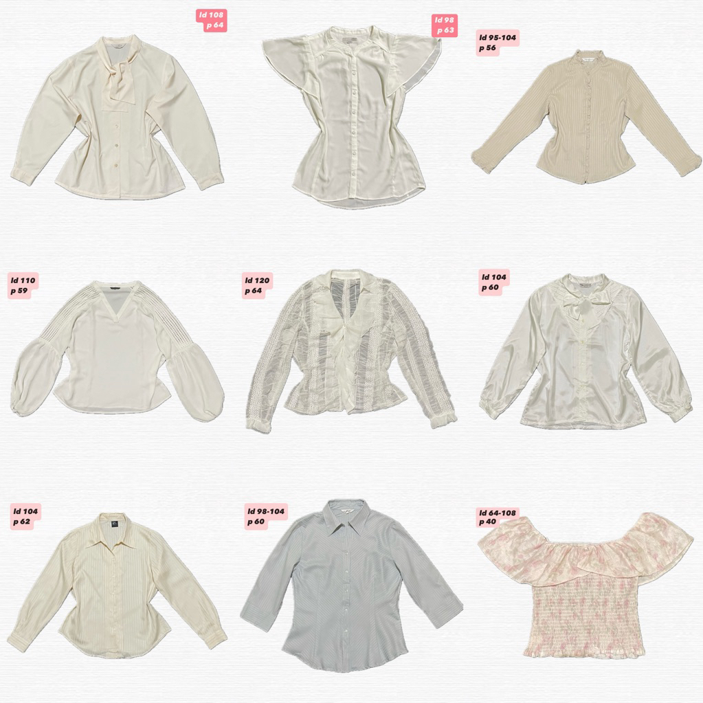 KEMEJA เสื้อเสื้อลาย slimfit fairycore coquette vintage cotagecore mori kei shoujoo ชุด ghibli sawak