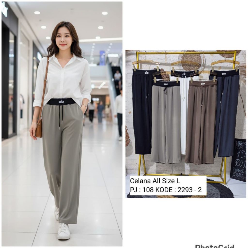 ผู้หญิง CULOT PANTS 2293 2293-2 PREMIUM FALL MATERIAL ใหม่ล่าสุด VERY COOL FASHIONABLE